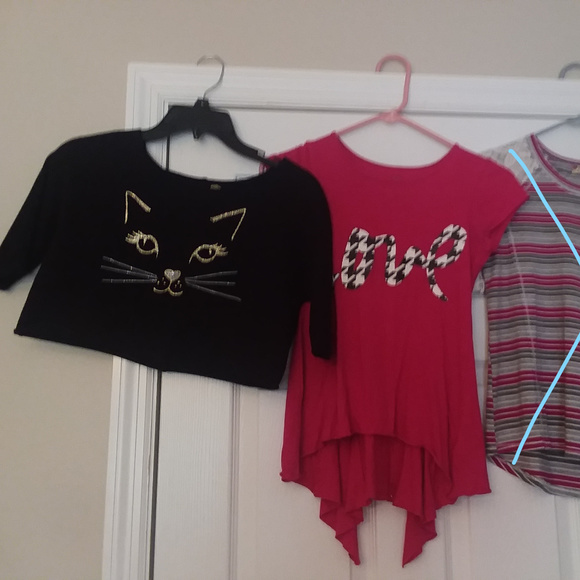 girls tops size 10
